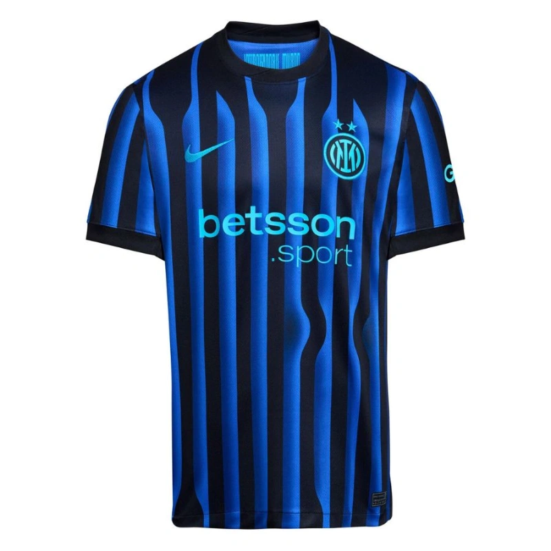 Maglia da Calcio Inter Milan Casa 2025-2026 – Nero e Blu